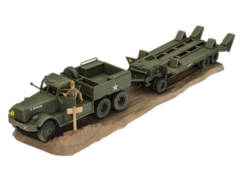 M19 Tank Transporter Panzertransporter Diorama Panzer 1:76 - Revell 03364 – Bild 2