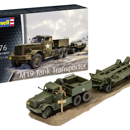M19 Tank Transporter Panzertransporter Diorama Panzer 1:76 - Revell 03364