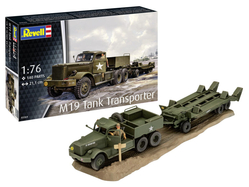 M19 Tank Transporter Panzertransporter Diorama Panzer 1:76 - Revell 03364