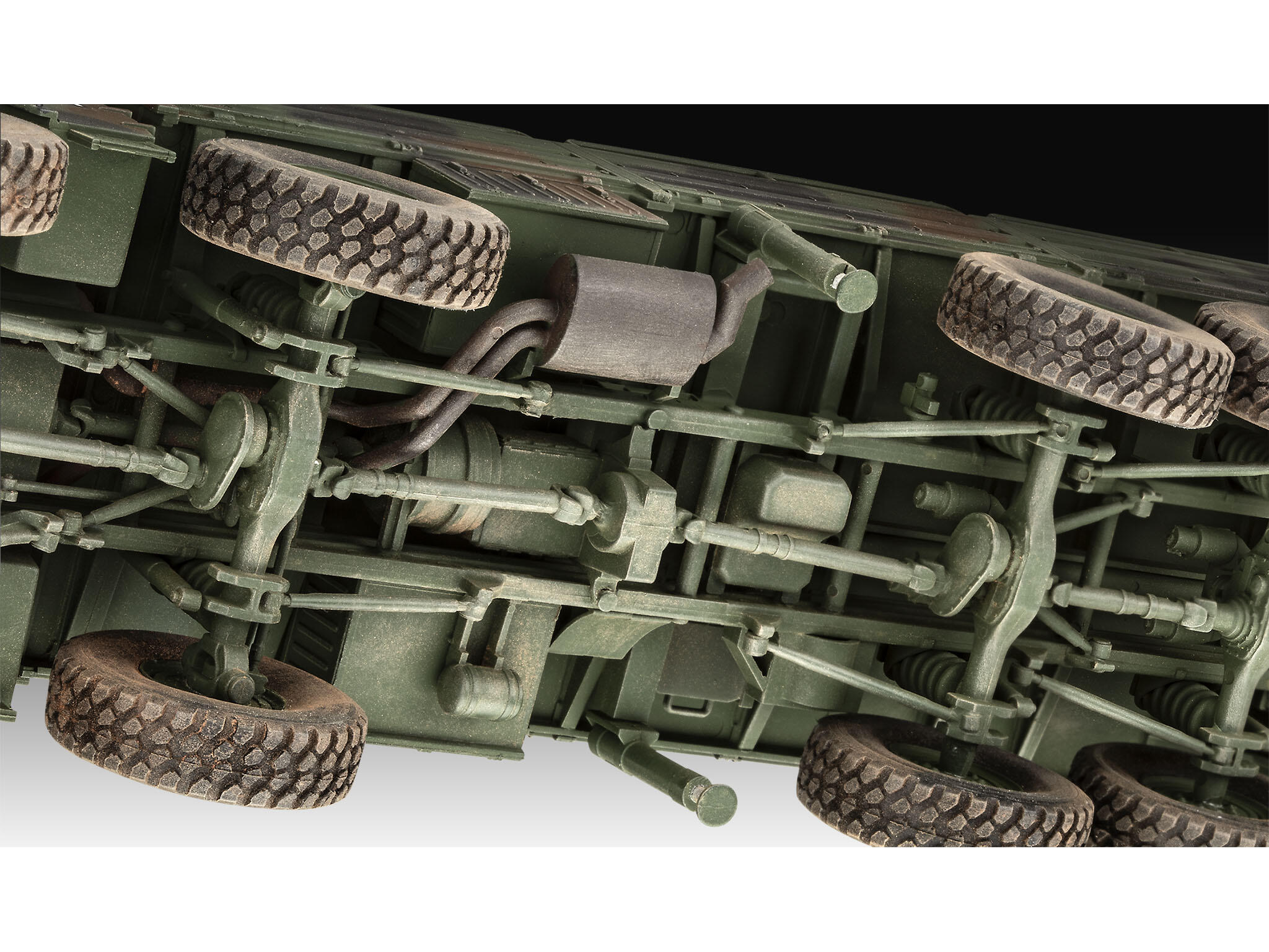 MAN 10t milgl 8x8 Truck LKW Bundeswehr Bausatz 1:35 - Revell 03367 – Bild 5