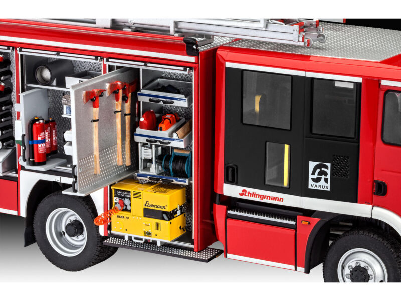 MAN TGM 13.290 / Schlingmann HLF 20 VARUS 4x4 Feuerwehr Fahrzeug - Revell 07452 – Bild 7