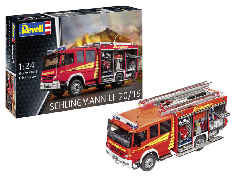Mercedes-Benz Schlingmann LF 20/16 1:24 Feuerwehr Löhne - Revell 07404