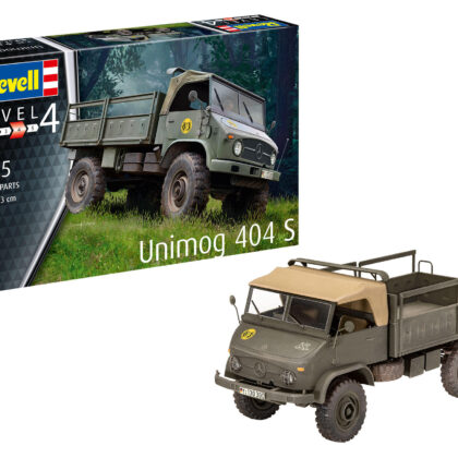 Mercedes Unimog 404 S LKW Bundeswehr Bausatz 1:35 - Revell 03348