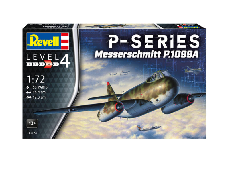 Messerschmitt P.1099A - P-Series 1:72 Bausatz - Revell 03774 – Bild 4