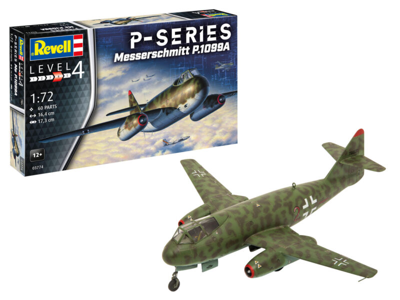 Messerschmitt P.1099A - P-Series 1:72 Bausatz - Revell 03774