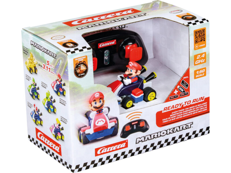 Mini RC Mario Kart™ Mario 2,4Ghz - Carrera 370430032 – Bild 2