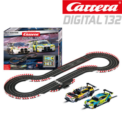 Pole Position Starter Set Digital 132 inkl. 2 Fahrzeuge BMW 5,7 M Strecke Wireless - Carrera 20030046