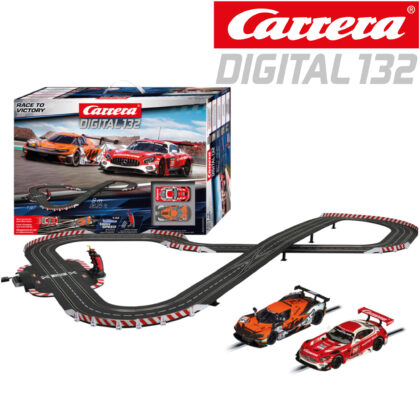 Race to Victory Starter Set Digital 132 inkl. 2 Fahrzeuge Mercedes KTM 8m Strecke Wireless - Carrera 20030023