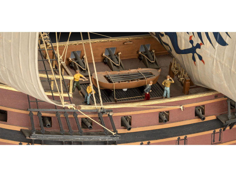 Spanische Galleone Segelschiff 724 mm Bausatz 1:96 - Revell 05620 – Bild 5