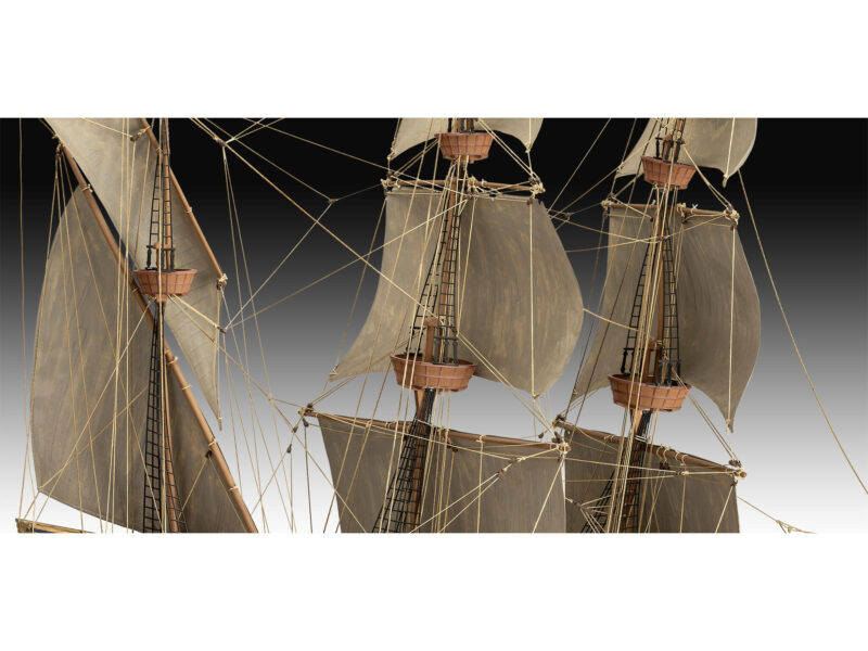 Spanische Galleone Segelschiff 724 mm Bausatz 1:96 - Revell 05620 – Bild 6