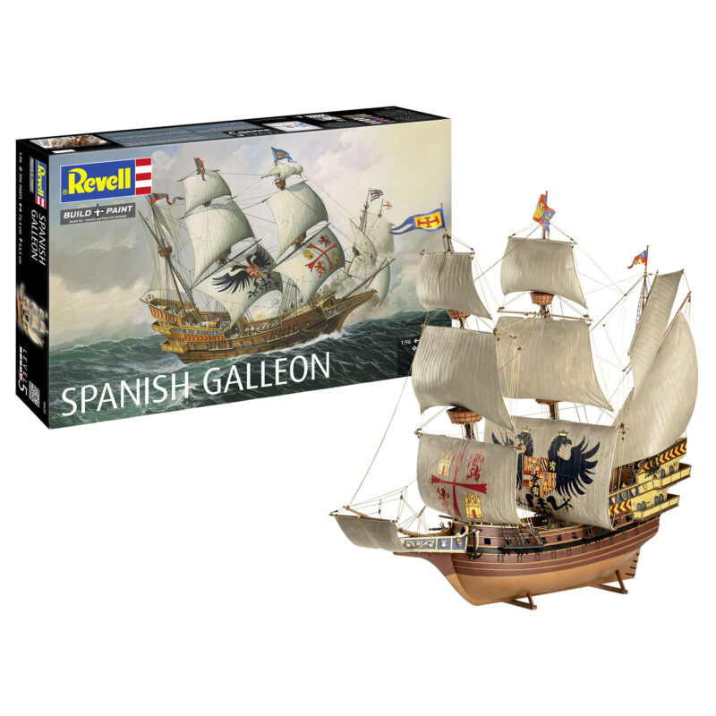 Spanische Galleone Segelschiff 724 mm Bausatz 1:96 - Revell 05620