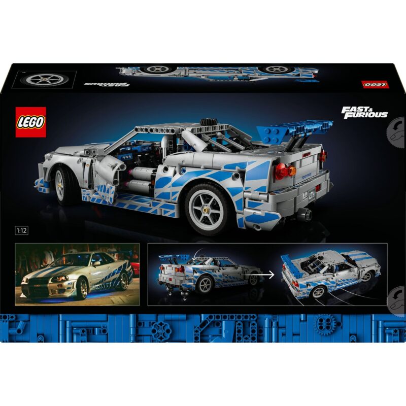 2 Fast 2 Furious Nissan Skyline GT-R (R34)  Fast & Furious Modell - LEGO® Technic™ 42210 – Bild 8