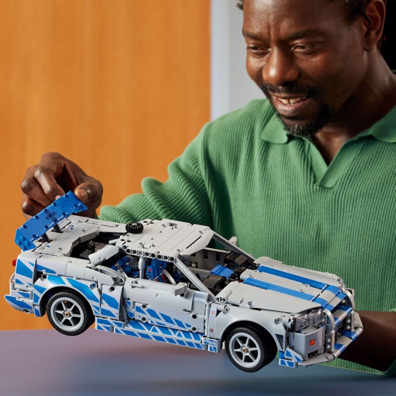 2 Fast 2 Furious Nissan Skyline GT-R (R34)  Fast & Furious Modell - LEGO® Technic™ 42210 – Bild 10