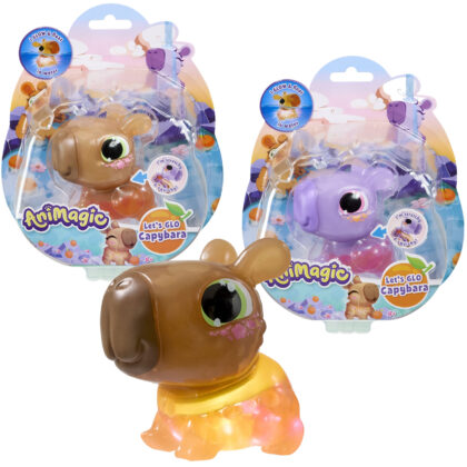 Animagic Lets Glo Capybara Wasserschwein leuchtet im Wasser - Goliath Vivid