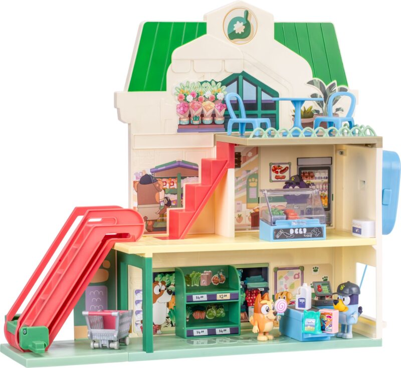 BLUEY Supermarkt Spielset Haus inkl. Bluey und viel Zubehör - mooseToys 18918 – Bild 10
