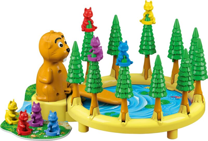 Bumm Bumm Biber Kinderspiel ab 4+ - Schmidt Spiele 40618 – Bild 4