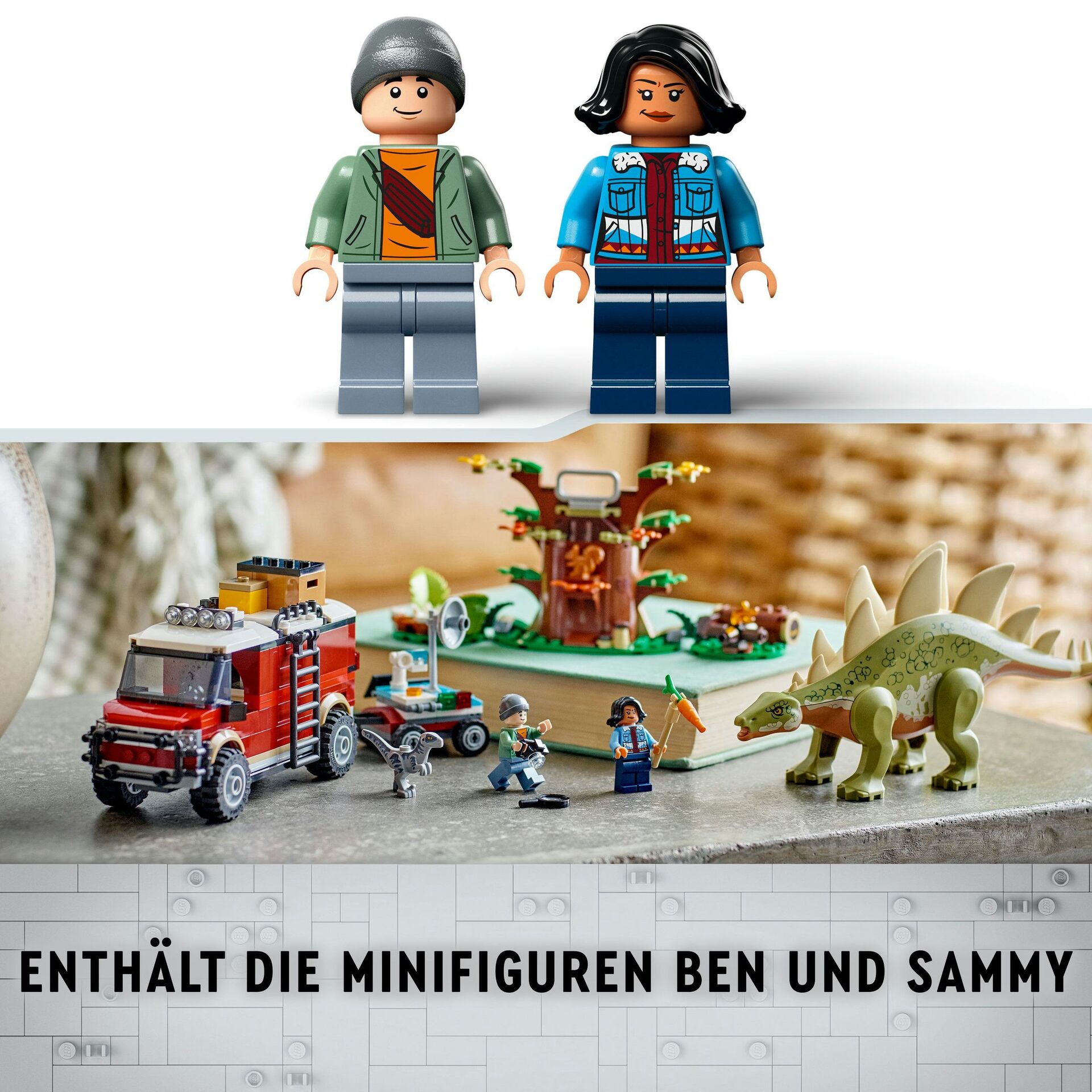 Dinosaurier-Missionen: Entdeckung des Stegosaurus - LEGO® Jurassic World 76965 – Bild 5
