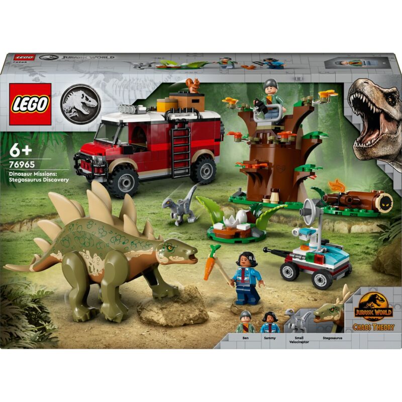 Dinosaurier-Missionen: Entdeckung des Stegosaurus - LEGO® Jurassic World 76965 – Bild 3