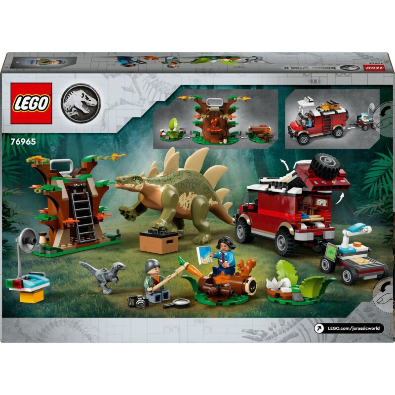 Dinosaurier-Missionen: Entdeckung des Stegosaurus - LEGO® Jurassic World 76965 – Bild 2