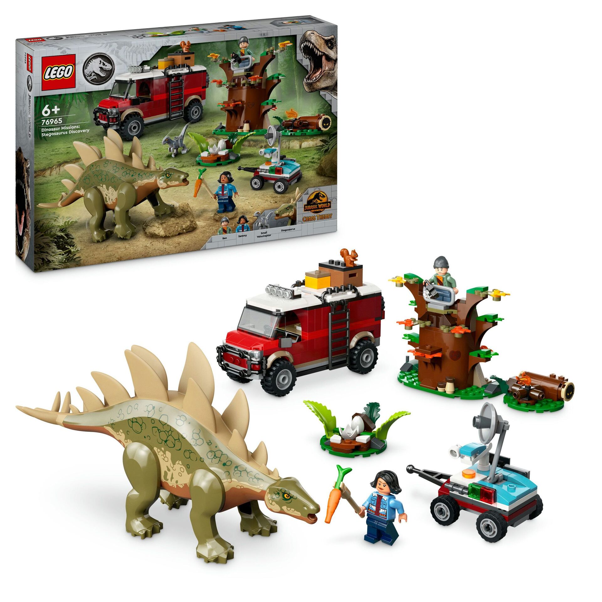Dinosaurier-Missionen: Entdeckung des Stegosaurus - LEGO® Jurassic World 76965