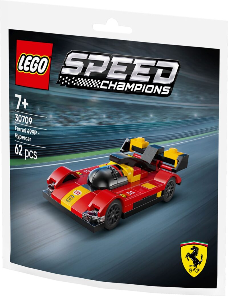 Ferrari 499P Hypercar Sportwagen- LEGO® Speed Champions 30709 – Bild 2