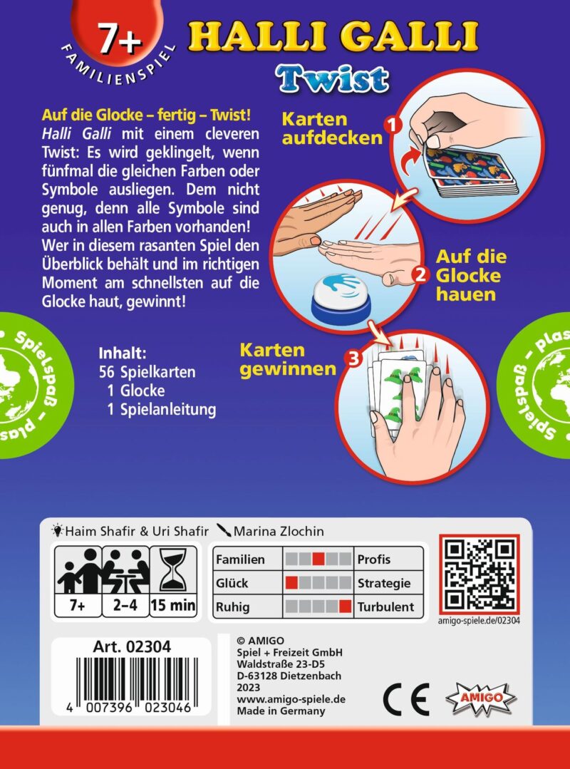 Halli Galli Twist Kartenspiel - Amigo 02304 – Bild 4