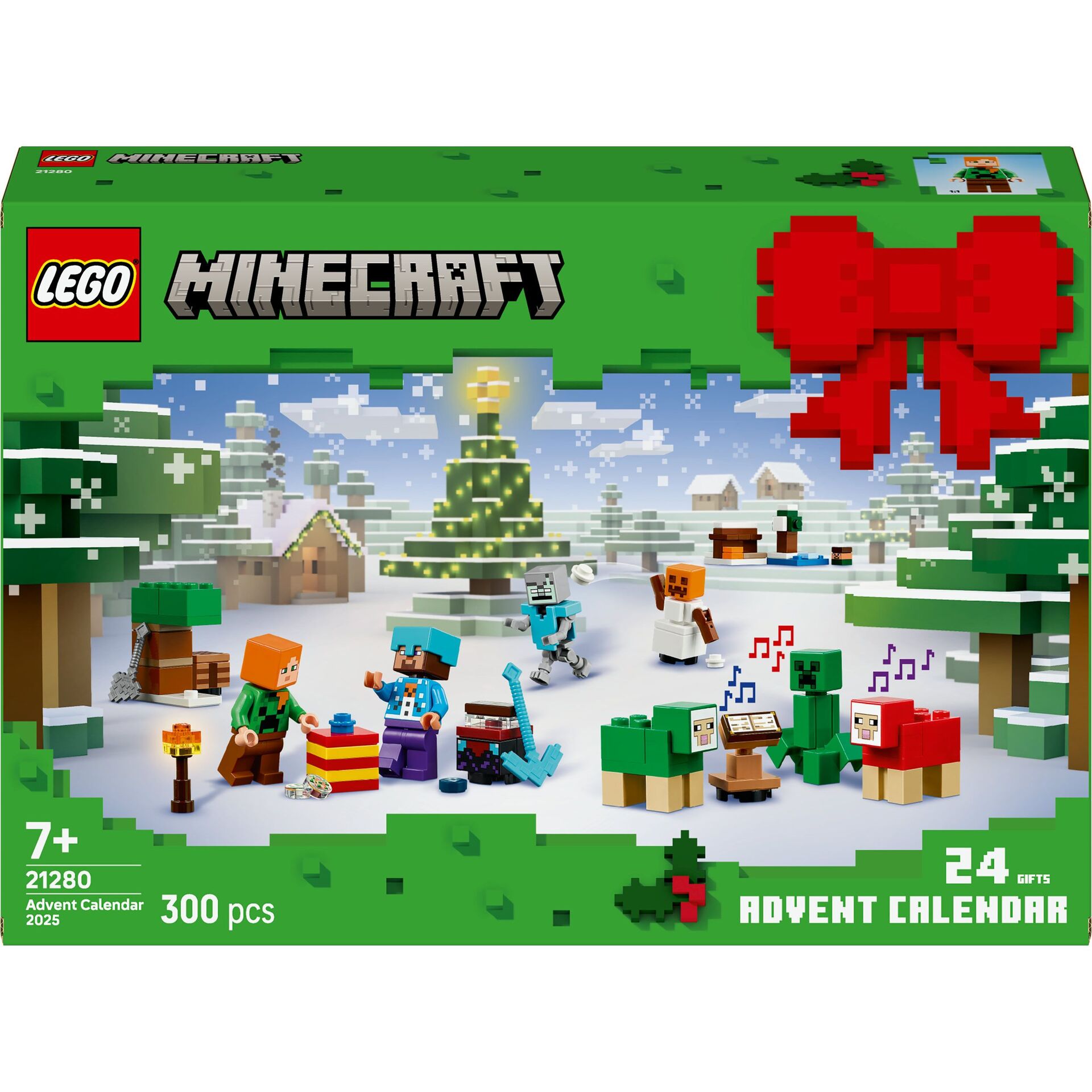 LEGO® Minecraft® Adventskalender 2025 300 Teile- Lego® 21280 – Bild 4