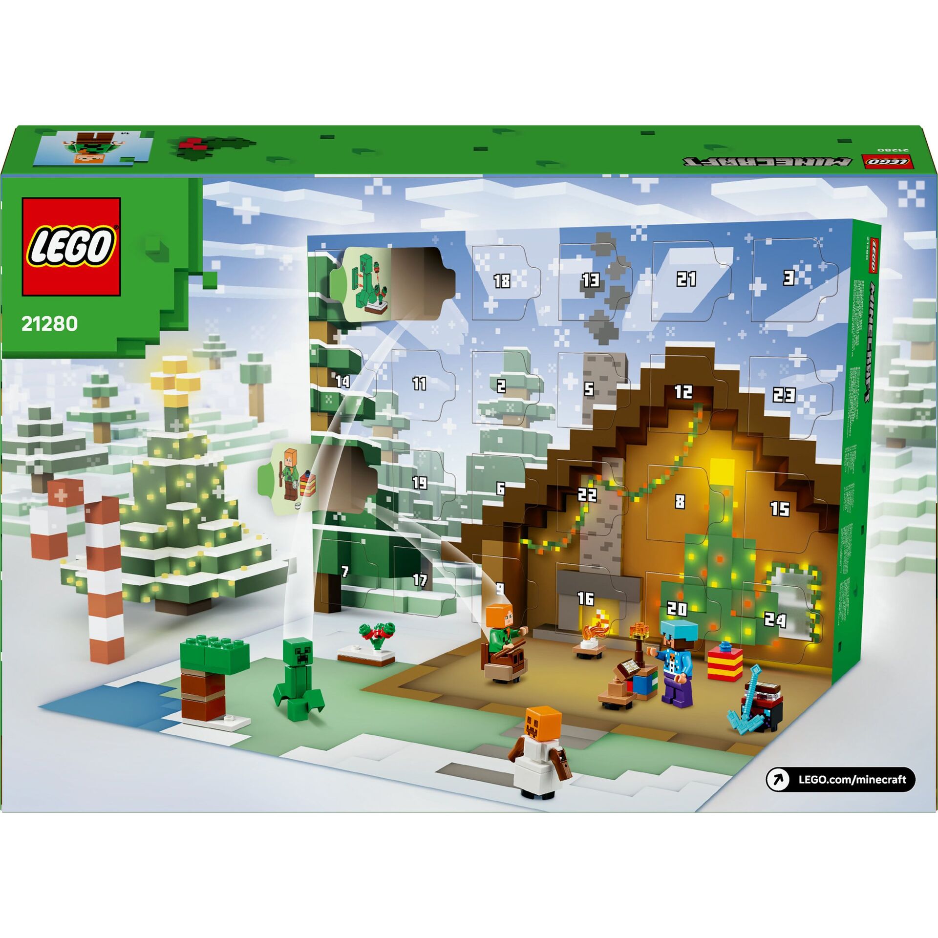 LEGO® Minecraft® Adventskalender 2025 300 Teile- Lego® 21280 – Bild 5