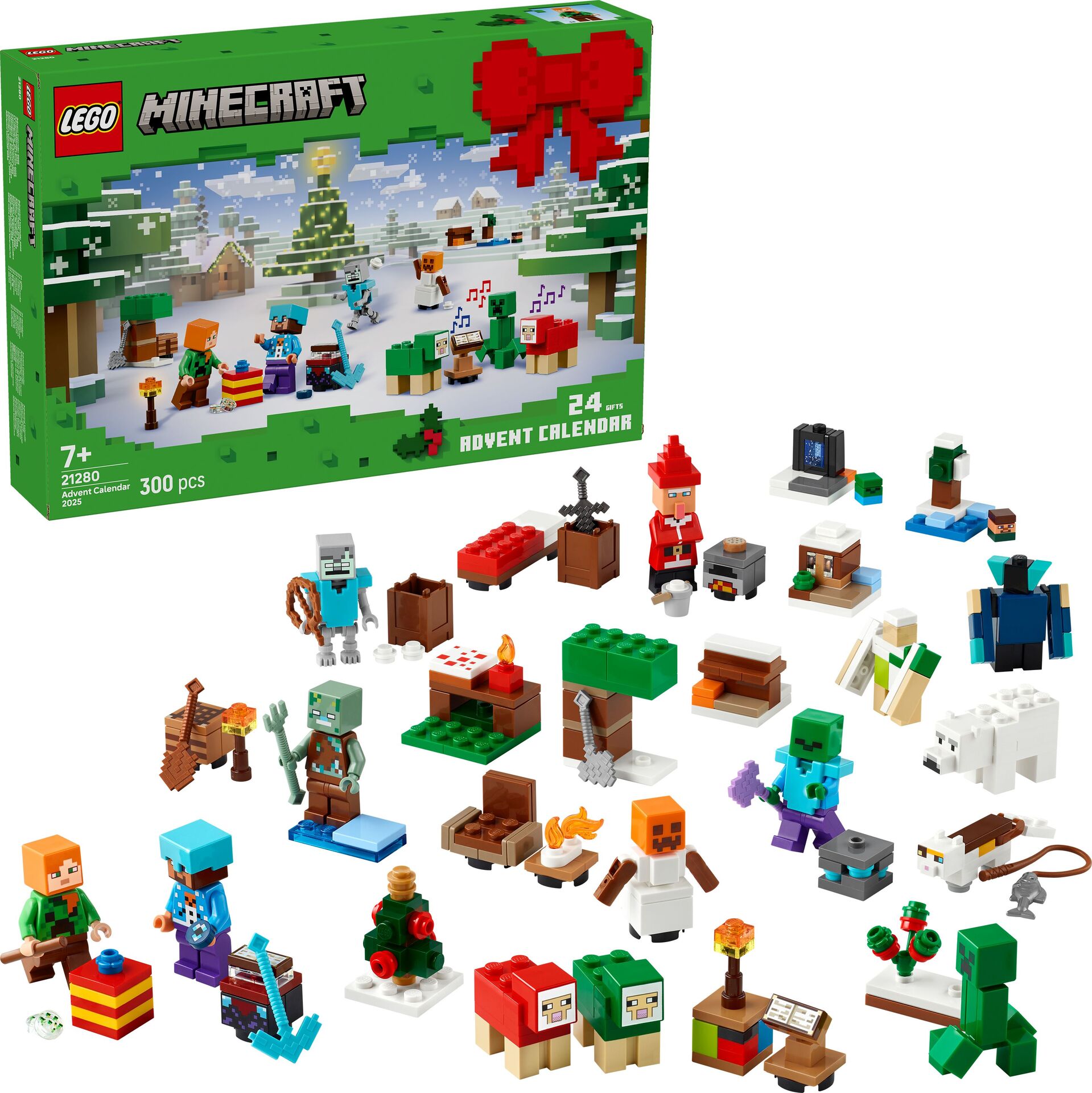 LEGO® Minecraft® Adventskalender 2025 300 Teile- Lego® 21280