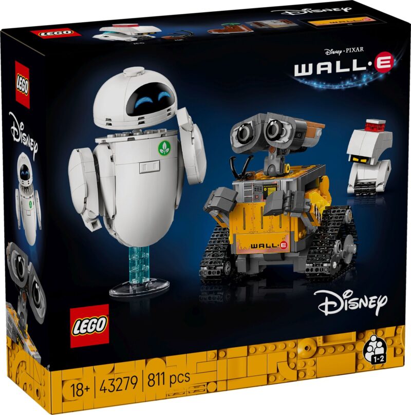 WALL-E und EVE 811 Teile - LEGO® Disney Pixar 43279 – Bild 2
