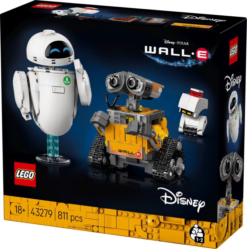 WALL-E und EVE 811 Teile - LEGO® Disney Pixar 43279 – Bild 3