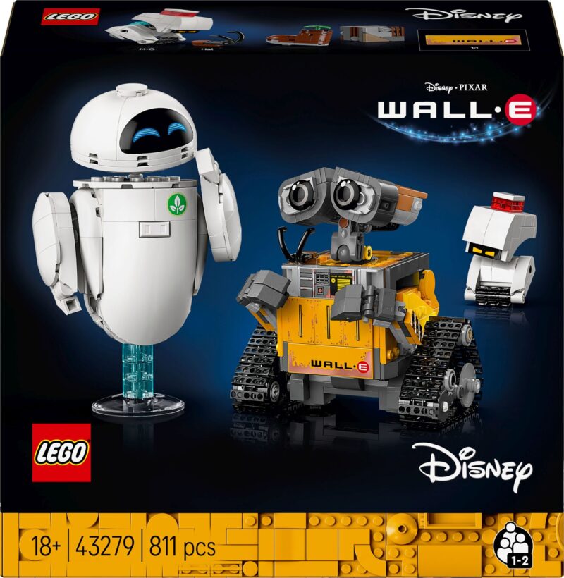WALL-E und EVE 811 Teile - LEGO® Disney Pixar 43279 – Bild 4