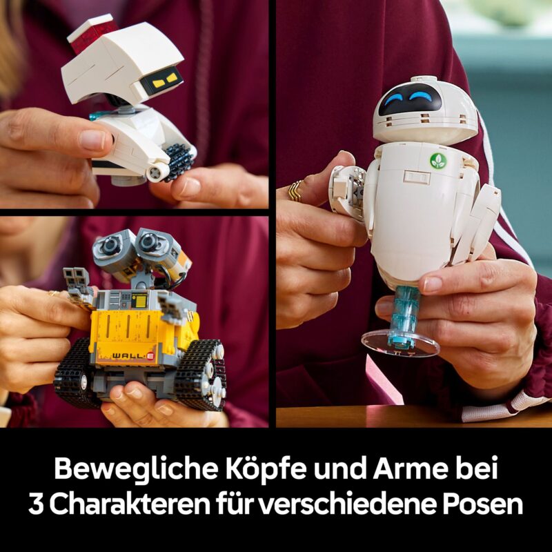 WALL-E und EVE 811 Teile - LEGO® Disney Pixar 43279 – Bild 7