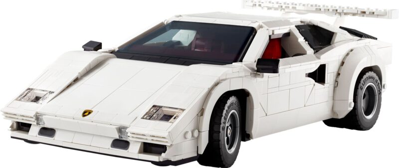 Lamborghini Countach 5000 Quattrovalvole 1506 Teile 34cm - LEGO® Icons 10337 seltenes Set – Bild 6