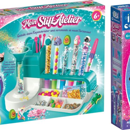 Mein Stift-Atelier-Set + 3er Set Create your Pens Best Friends Forever - iDea! Clementoni 83190