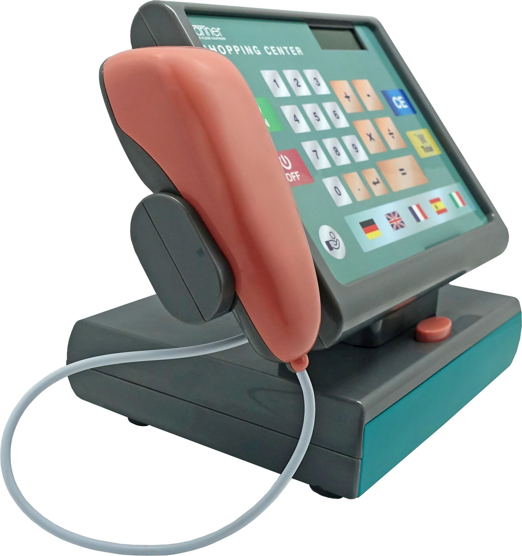 Moderne Spielkasse Scannerkasse mit Scanfunktion und Sprachfunktion - Tanner 1040.4 – Bild 2