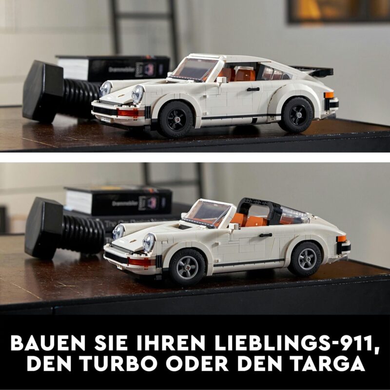 Porsche 911 Turbo / Targa 1458 Teile 35cm - LEGO® Icons 10295 seltenes Set – Bild 2