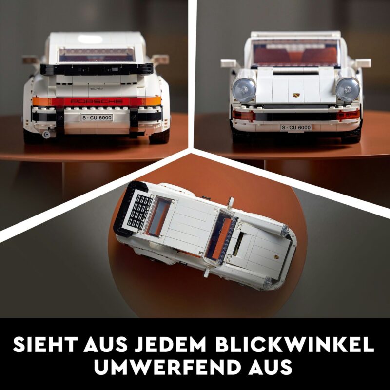 Porsche 911 Turbo / Targa 1458 Teile 35cm - LEGO® Icons 10295 seltenes Set – Bild 4