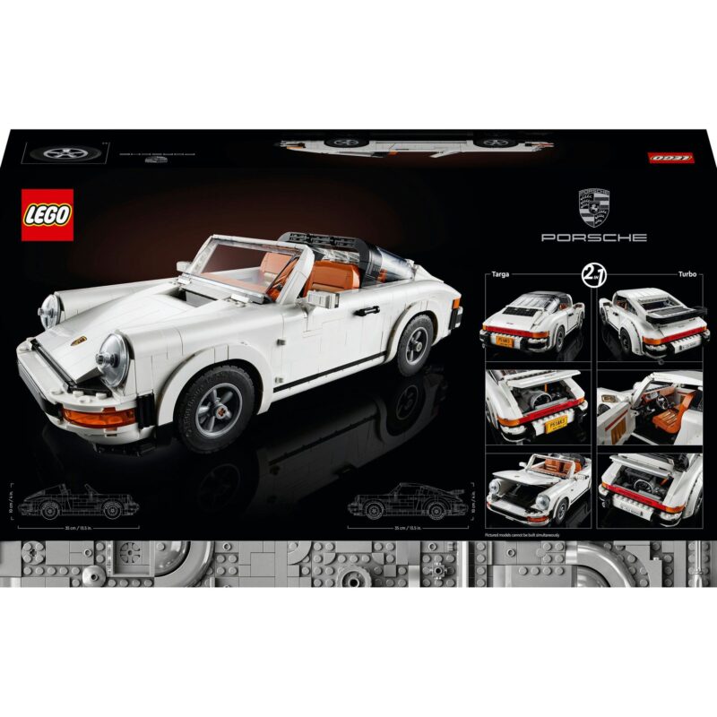 Porsche 911 Turbo / Targa 1458 Teile 35cm - LEGO® Icons 10295 seltenes Set – Bild 10