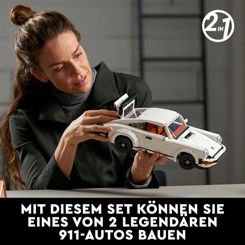 Porsche 911 Turbo / Targa 1458 Teile 35cm - LEGO® Icons 10295 seltenes Set – Bild 11