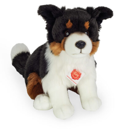 Tri-Color Border Collie sitzend 30 cm Hund Plüschtier - Hermann Teddy 919568