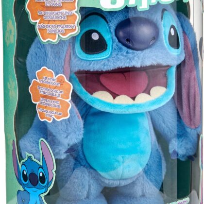 Disney Chatty Stitch Deluxe Puppetronic Disney Stitch über 50 Sounds - WOW! Stuff