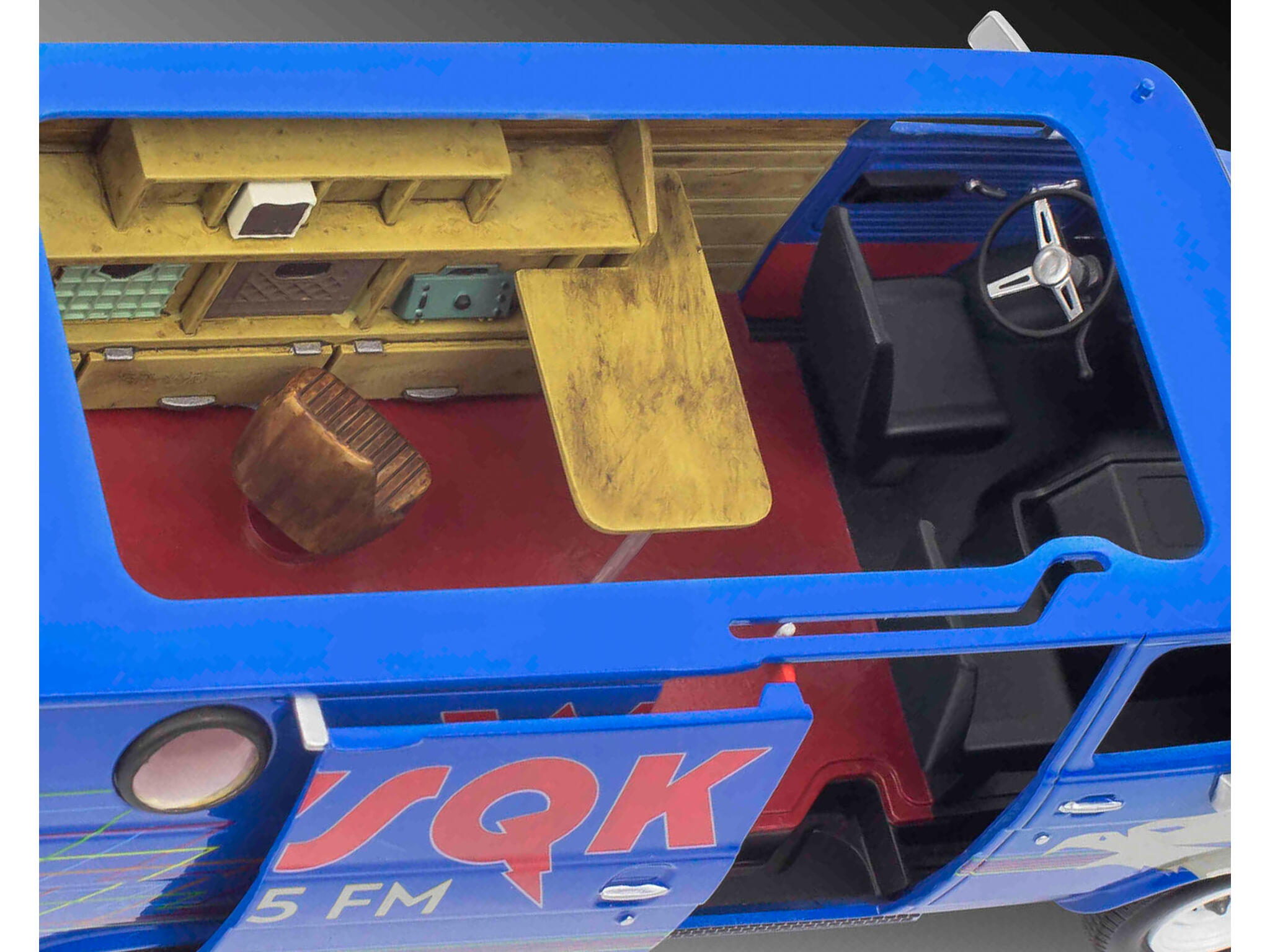 GMC® WSQK Squawk Van "Stranger Things" 1:24 / 1:25 Modellbausatz - Revell 07732 – Bild 4