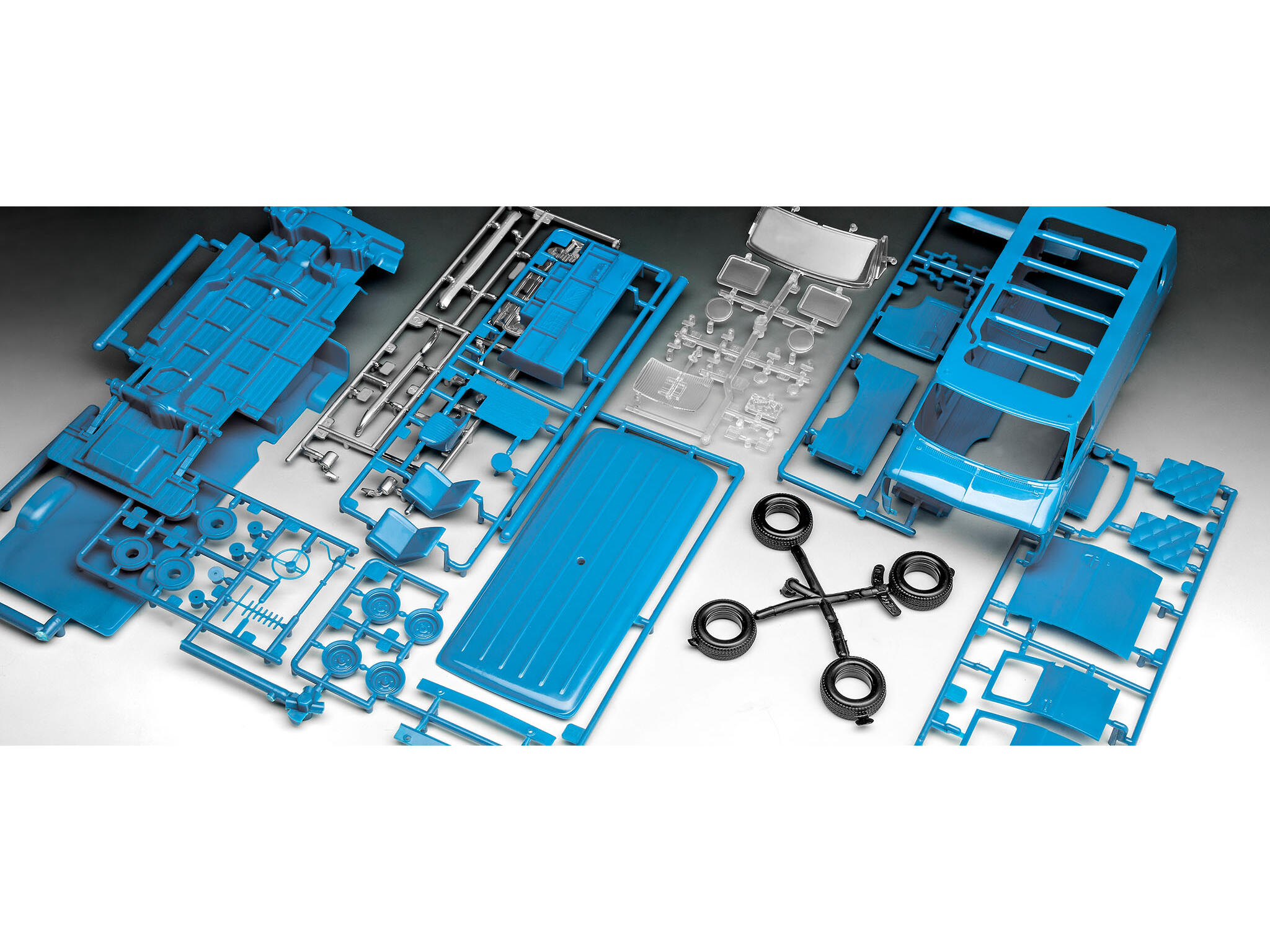 GMC® WSQK Squawk Van "Stranger Things" 1:24 / 1:25 Modellbausatz - Revell 07732 – Bild 6