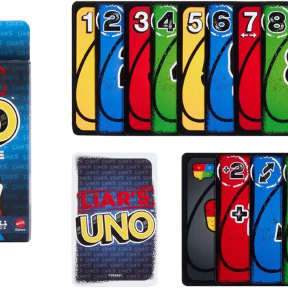 LIAR'S UNO Kartenspiel für Kinder & Erwachsene - Mattel JLH43