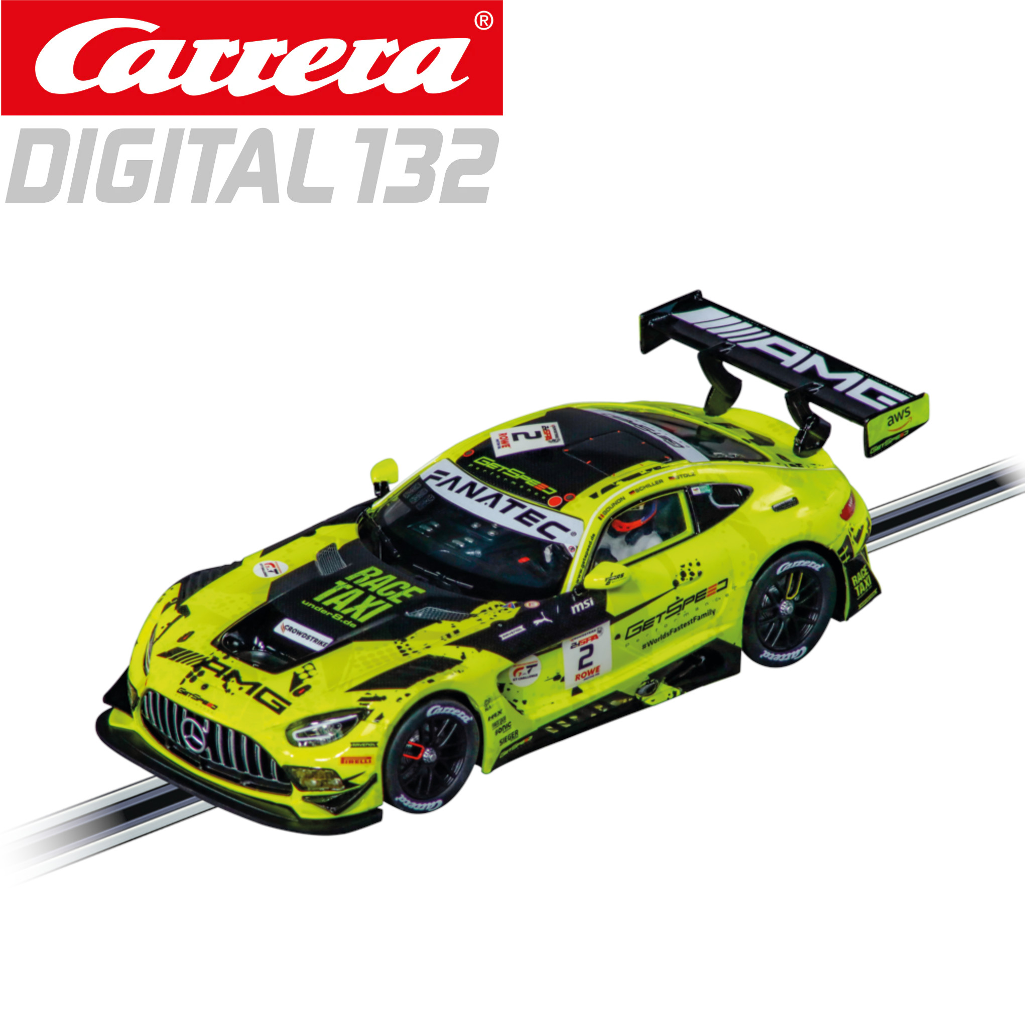 Mercedes-AMG GT3 Evo "Getspeed, No.2" 24H Spa 2024 - Carrera Digital 132 20032063