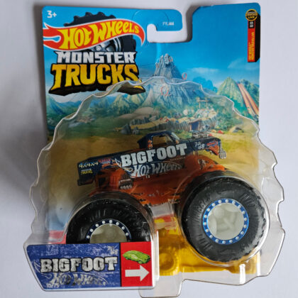 Hot Wheels Monster Trucks 1:64 BIGFOOT 10-75 Monster Trucks Live 03-08 - Mattel FYJ44 - HHG72