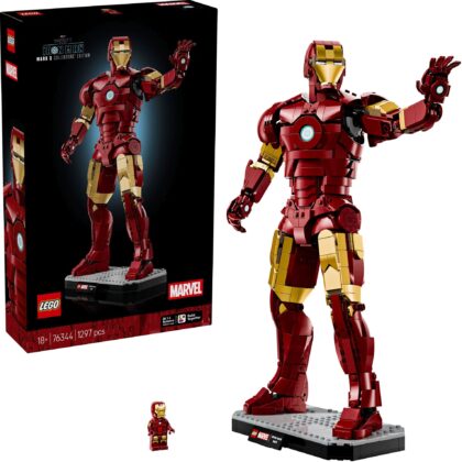 Iron Man Mark 3 Sammleredition 1297 Teile 38 cm - LEGO® Marvel Super Heroes™  76344