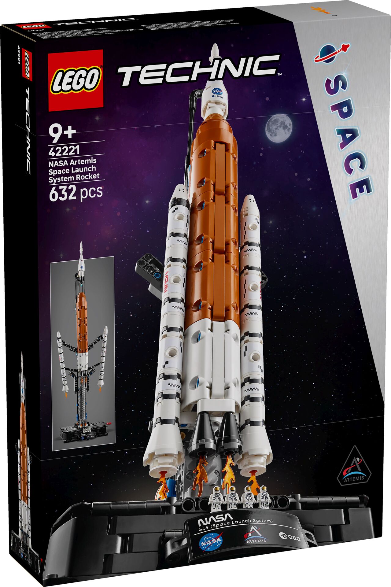 NASA Artemis SLS-Schwerlastraket 70 cm 632 Teile - LEGO® Technic™ Space 42221 – Bild 2