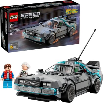 Zeitmaschine aus Zurück in die Zukunft DMC Delorean - LEGO® Speed Champions 77256